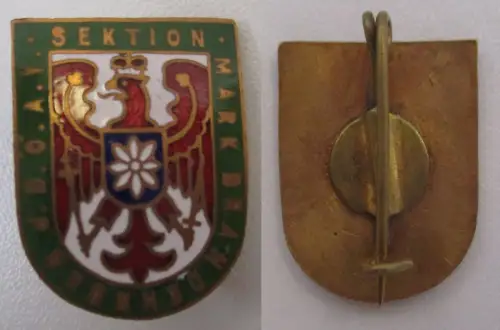 Abzeichen Deutsch Österreichischer Alpenverein DÖAV Sektion Brandenburg (172476)