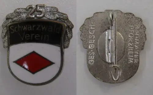 Abzeichen Schwarzwaldverein Wandern Ehrennadel 25 Jahre Mitgliedschaft (172399)
