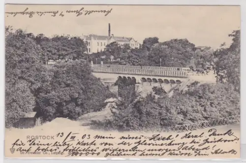 910329 Ak Rostock. Krankenhaus. 13.03.1903