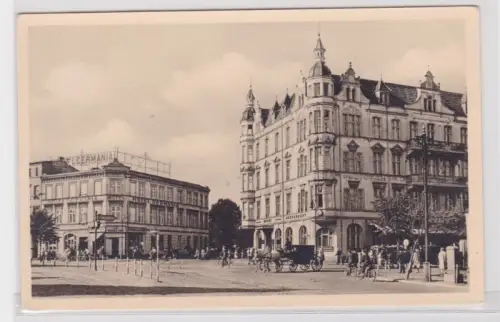 908907 Ak Stralsund. Am Bahnhof (Trebseer Damm). 1958