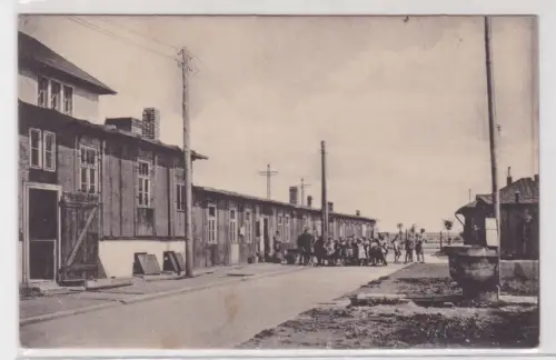 908909 Ak Sächsisches Kinderheim Wiek (Rügen). Küche und Speisesaal von außen.