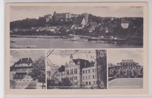 908797 Mehrbild Ak Pirna a.d.Elbe. um 1930