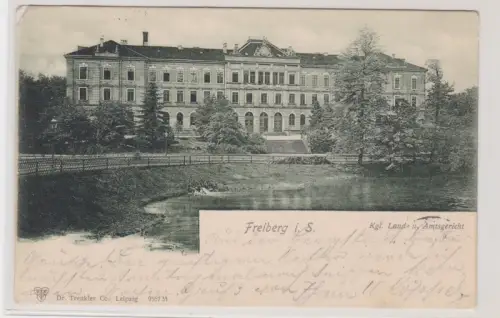 908790  Ak Freiberg i. S. Kgl. Land u. Amtsgericht. 1902