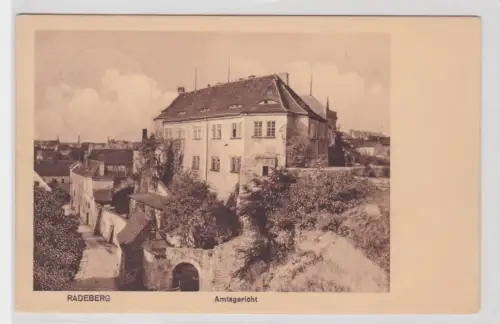 908687  Ak RADEBERG Amtsgericht. 1911