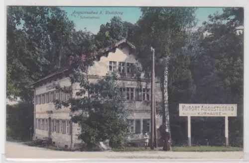 908787  Ak Augustusbad b. Radeberg. Schweizerhaus. um 1930