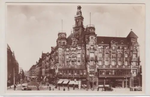 908681 Foto Ak Dresden. Pragestraße. um 1940