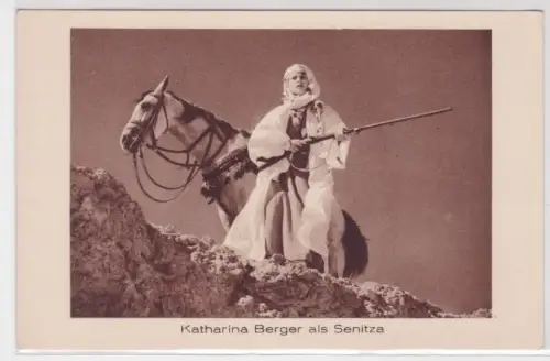 909145 Ak Katharina Berger als Senitza - Syndikat-Film Karl May Durch die Wüste
