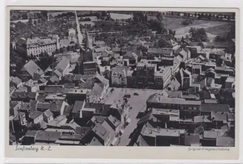 36378 Ak Senftenberg N.-L. Original-Fliegeraufnahme. um 1930