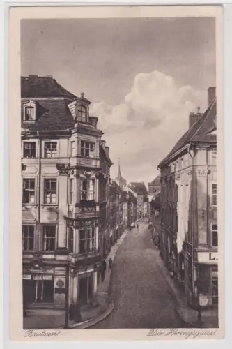 58879 Ak Bautzen - Die Heringsgasse um 1920