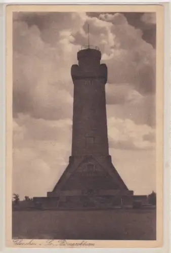 91457 Ak Glauchau i. Sa. Bismarckturm. um 1930