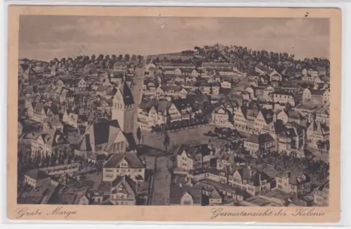 26838 Feldpost Ak Grube Marga - Gesamtansicht der Kolonie 1923