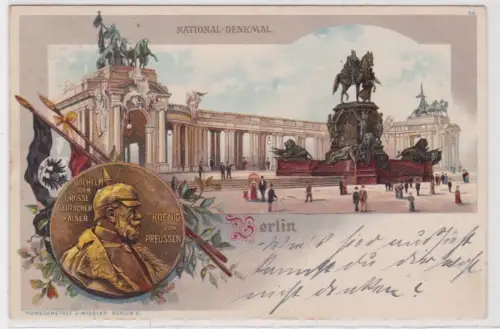 901884 Ak Kaiser-Wilhelm-Nationaldenkmal in Berlin. 1900