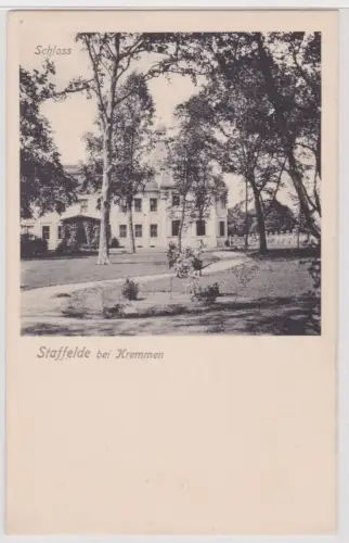 65326 Ak Schloss Staffelde bei Kremmen. um 1940