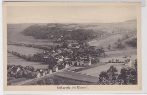 909602  Ak Unkerode bei Eisenach. Luftaufnahme. um 1930