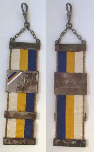 Studentika Bierzipfel Burschenschaft Alemannia ? Silber 800 (140160)