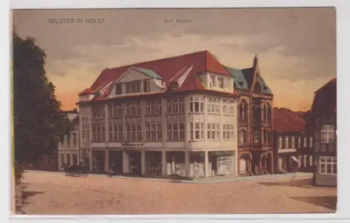 03209 Ak  WILSTER IN HOLST.. Am Markt. 1941