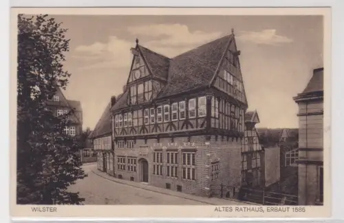 08570 Ak  WILSTER . ALTES RATHAUS, ERBAUT 1585. um 1940