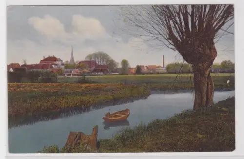 27062 Ak  Wilster. Motiv aus der Marsch. um 1930