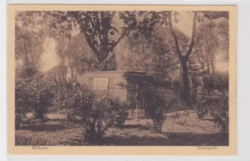 16599 Ak  Wilster. Stadtpark. um 1940