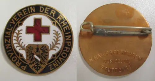 Abzeichen Provinzial-Verein der Rheinprovinz Rotes Kreuz DRK Brosche (170210)
