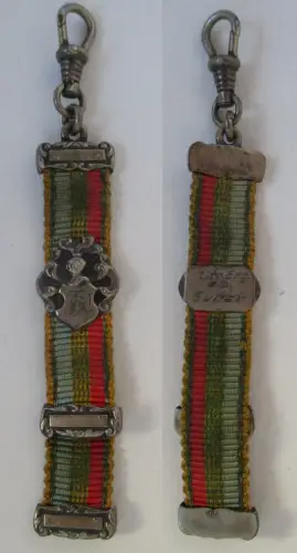 Bierzipfel 800er Silber Landsmannschaft Studentenverbindung Couleur (147376)