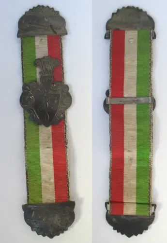 Bierzipfel Silber Couleurband Rot Weiß Grün Burschenschaft Germania 1889 /140653