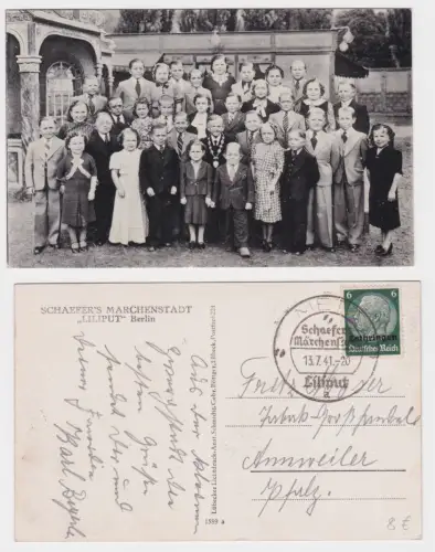 909537 Ak Schaefer's Märchenstadt "Liliput" Berlin. 1941