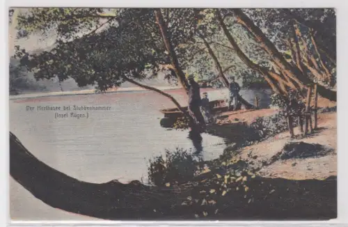88799 Ak Der Herthasee bei Stubbenkammer (Insel Rügen.). Sassnitz. 1920