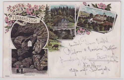 85117 Mehrbild Ak Gruß aus der Prinzenhöhle. 1903