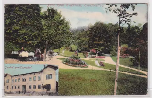 908709 Ak Park zum Eltenthal, Epichnellen. Gasthof zum Eltenthal. 1938