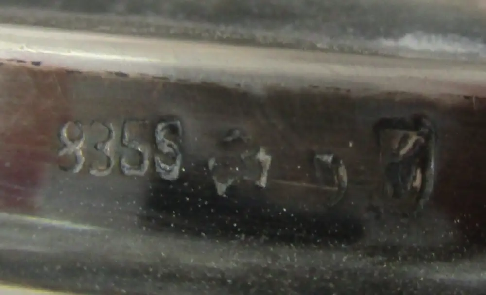 835er Silber Pokal Becher Ehrenpreis Meisterpunze Emil Lettré (111335) 4