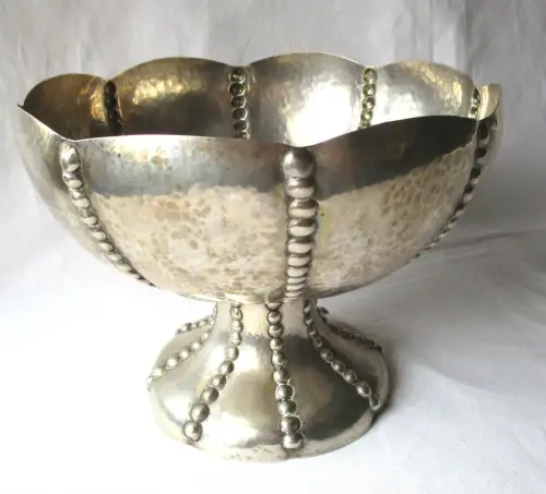 800er Silber Schale Meisterpunze Adolf Mayer Senior Frankfurt (126499)