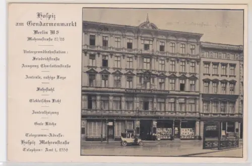 92167 Ak Hospiz am Gendarmenmarkt der Berliner Stadtmission.Mohrenstraße.Berlin