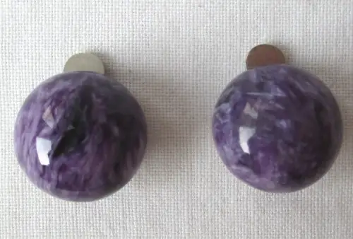 elegante 925er Sterling Silber Ohrringe Ohrklipser mit Schmuckstein (113825)