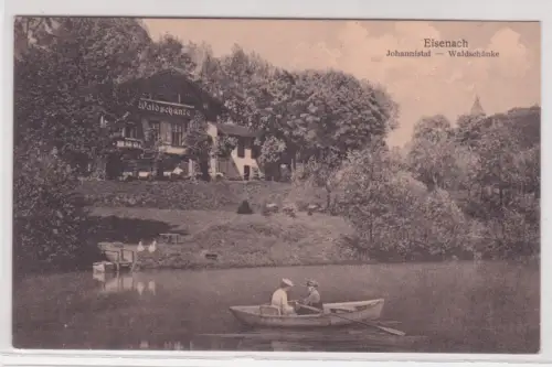 909491  AK Eisenach. Johannistal - Waldschänke. um 1930