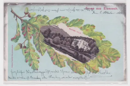 909497 AK Gruss aus Eisenach. Reuters - Villa. 1901