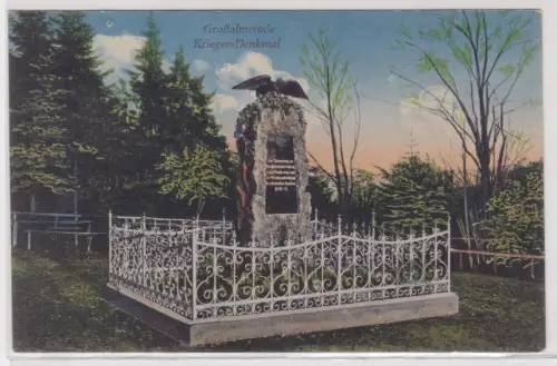 909261 AK Kriegerdenkmal in Großalmerode. 1916