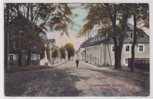 909292 AK Sommerresidenz Ebersdorf. Hauptstrasse. um 1940