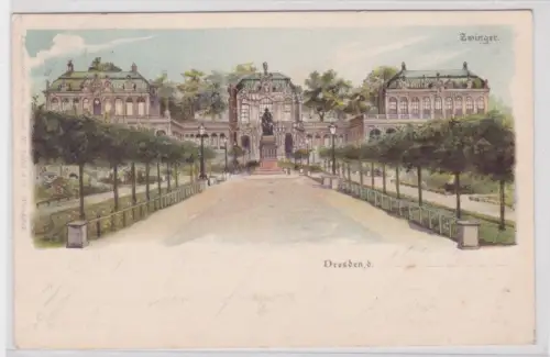 908938 Ak Zwinger. Dresden. 16/4.1899