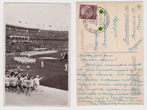 94221 Ak 18. Olympische Spiele. Berlin 1936