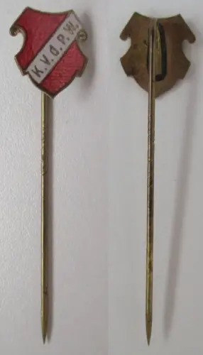 emaillierte Anstecknadel K.V.d.P.W. Kreisverband der ...? (106952)