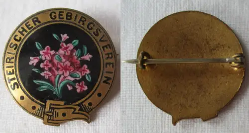 seltenes emailliertes Abzeichen Steirischer Gebirgsverein (131295)