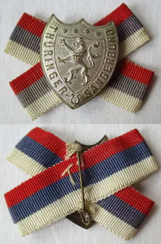 altes Aabzeichen Thüringer Sänger Bund goldfarben (137457)