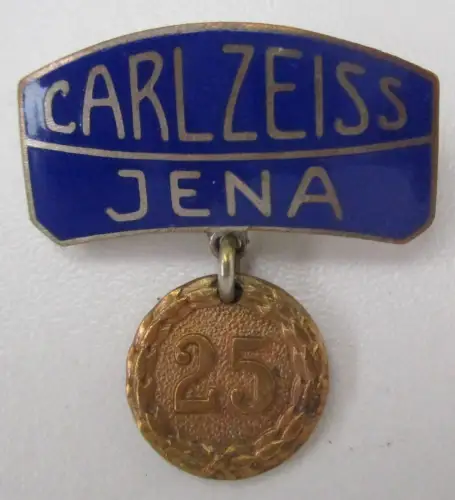 altes Firmen Abzeichen Carl Zeiss Jena für 25 Jahre (104402)