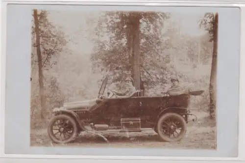 909481 Foto Ak altes Automobil um 1920