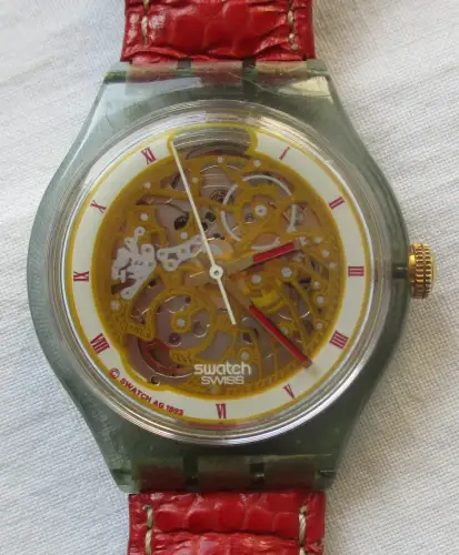 Original Swatch Automatic Modell "Abendrot" SAN 103 aus den 90igern (120925)