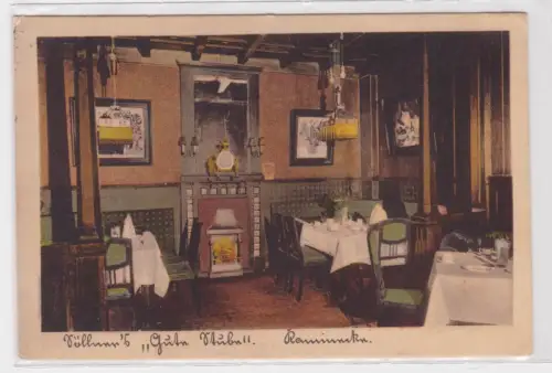 30127 Feldpost Ak Bremen Söllner´s "Gute Stube" Kaminecke 1915