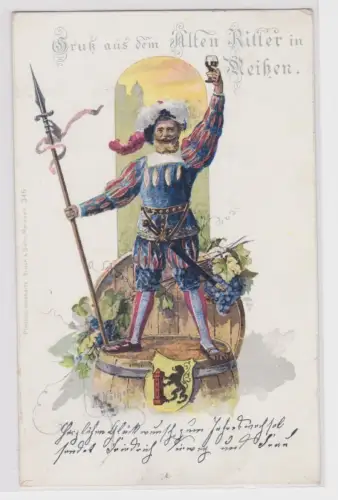 904077 Ak Gruß aus dem alten Ritter in Meißen 1901