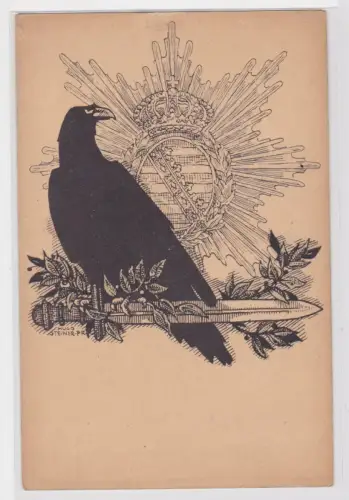 901305 Ak den sächs. Truppen gewidmet von der königlichen Akademie in Leipzig