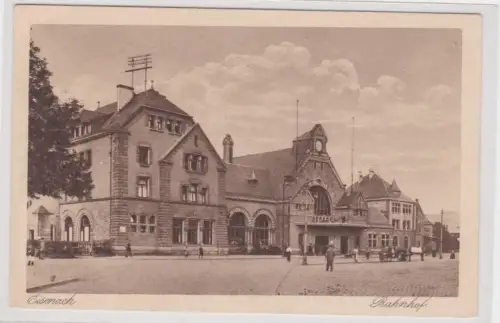 909489 Ak Eisenach Bahnhof um 1930